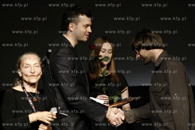 37 Gdynia Film Festival. Wreczenie nagrody dla najlepszego...