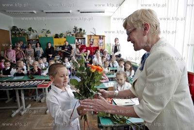 Gdansk. Szkola podstawowa nr 50. Zakonczenie roku szkolanego...