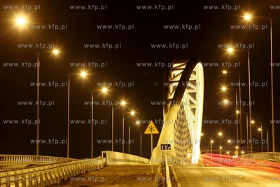 Gdansk Letnica. Wiaduktu przy PGE Arenie w ciagu Trasy...