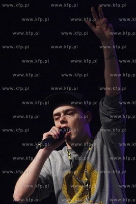 Pruszcz Gdanski. Festiwal Gramy Rap. Nz. Michu.
09.11.2013
fot....