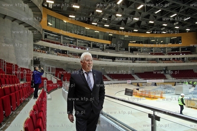 Przygotowania Ergo Areny do Halowych Lekkoatletycznych...