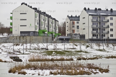 Uroczystość wręczenia kluczy lokatorom budynków...