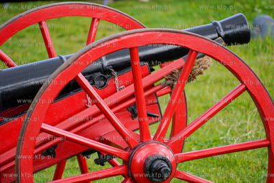 Góra Gradowa. Hewelianum. Musztra i pokaz artyleryjski...