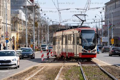 Zmiana organizacji ruchu tramwajów na odcinku Nowych...