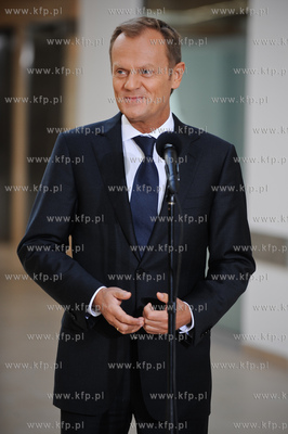 Gdansk. Uroczystosc zakonczenia budowy Centrum Medycyny...