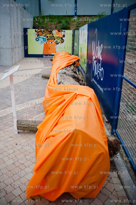 Gdansk. Budowa Osiedla Wolne Miasto Gdansk przy ulicy...