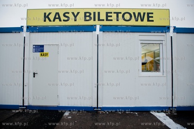 Gdansk. Remont hali glownej Dworca Glownego PKP.
Nz...