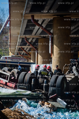 Gdynia. Skrzyzowanie ul. Morskiej i zjazdu z Estakady...