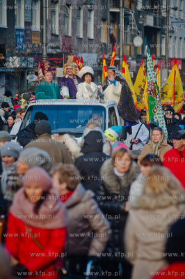 Gdynia. Orszak Trzech Kroli.  06.01.2014 fot. Mateusz...