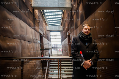 Gdansk. Europejskie Centrum Solidarnosci. Aktorzy Daria...