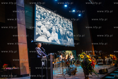 Gdansk. Europejskie Centrum Solidarnosci. Gala 70-lecia...