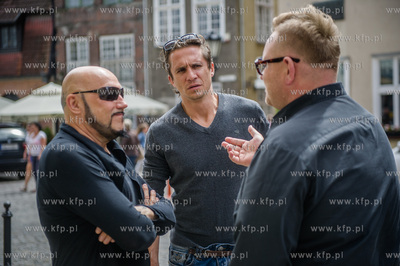 Gdansk. Formacja Niezywych Schabuff kreci w Gdansku...