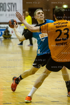 Gdansk. Hala AWFiS. Mecz 20. kolejki pierwszej ligi...