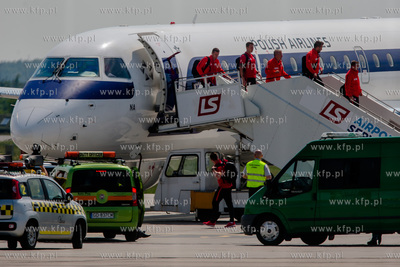 Port lotniczy im. Lecha Walesy w Gdansku Rebiechowie....