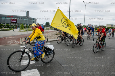Gdańsk. Droga Zielona. Wielki Przejazd Rowerowy. 
11.06.2017
fot....