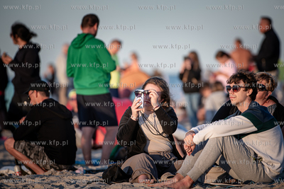 Plaża w Karwi. Zaćmienie słonca, 
12.08.2026
fot....