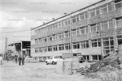 Budowa elektrociepłowni EC-2 przy ulicy Wiślnej w...