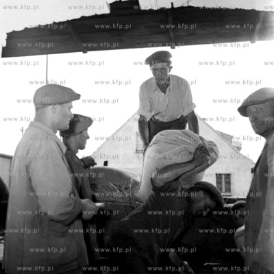 Załadunek zboża w punkcie skupu. ( lata60 )
1965
0005951z
Fot....