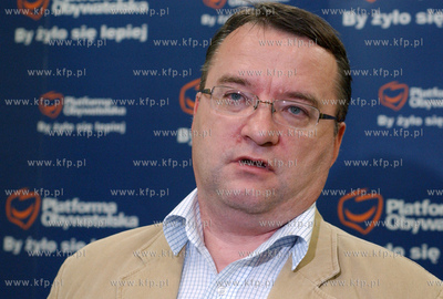 Gdansk. Siedziba Platformy Obywatelskiej. Konferencja...