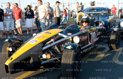 Gdynia, Skwer Kosciuszki. "Rage - Race 2008" Nz. Jerzy...