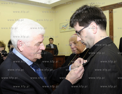 Urzad Marszalkowski w Gdansku - uroczystosci wreczenia...