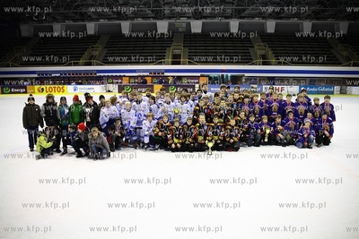 Gdansk. Hala OLIVIA. XIII Miedzynarodowy turniej hokeja...