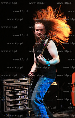 Koncert zespolu Cochise na terenie ogrodu kawiarni...