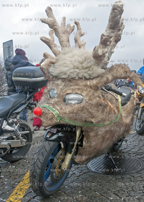 Gdynia. Jubileuszowa, X edycja parady Mikolaje na Motocyklach...
