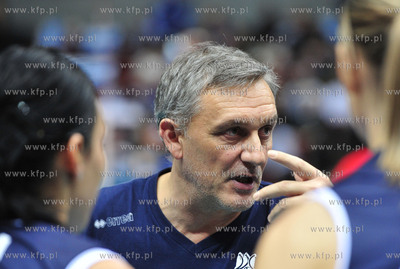 Ergo Arena. Liga Mistrzyn. Mecz Atom Trefl vs. Asystel...