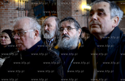 Msza w intencji zmarlego Janusza Rydzewskiego w kosciele...