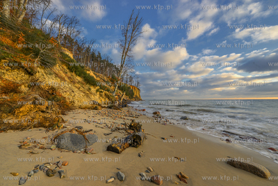 Gdynia. Klif w Orlowie. 06.01.2016 fot. Fot.Jan harb...