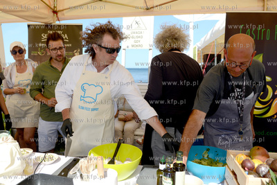 Sopockie Molo. Festiwal Kulinarny Slow Fest Sopot....