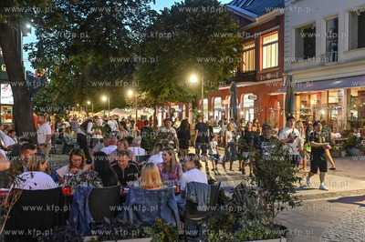 Sopot. Ostatni sopocki sierpniowy weekend z piatku...