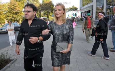39 Festiwal Filmowy w Gdyni. Zbigniew i Monika Zamachowscy...