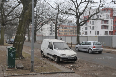 Gdansk Wrzeszcz. Budowa przez firme Hossa osiedla Garnizon....