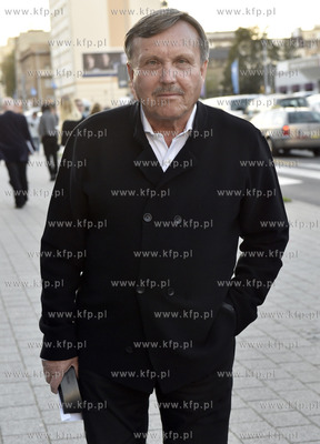 41. Festiwal Filmowy w Gdyni. Nz. Operator Witold Adamek...