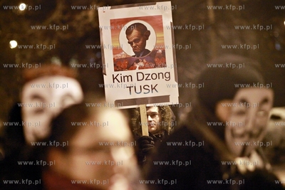 Gdańsk, Protest przeciwko podpisanej przez Polskę...