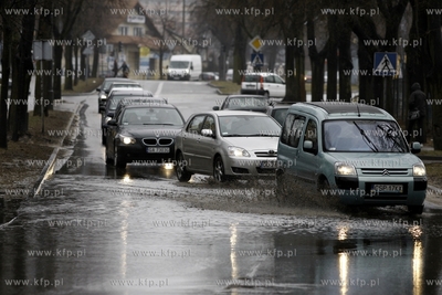 Gdańsk Żabianka. Niedrożna studzienka przyczyną...