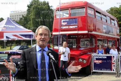 Gdynia. Skwer Kosciuszki. Inauguracja trasy nowoczesnej...