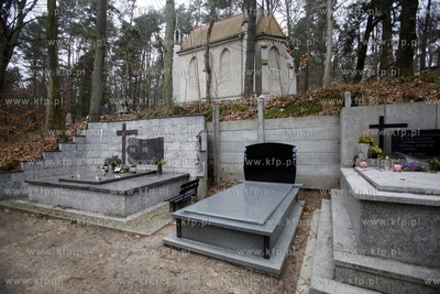 Puste grobowce na  cmentarzu komunalnym w Sopocie.
30.12.2013
fot....