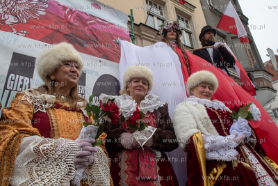 Gdańsk. Parada z okazji Narodowego Święta Niepodległości....
