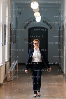 Sesja Rady Miasta Sopotu. Nz. Magdalena Cieślik -...