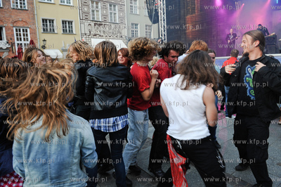Gdansk. Dlugi Targ. Jarmark Dominikanski. Wieczor Industrialny.
Nz...