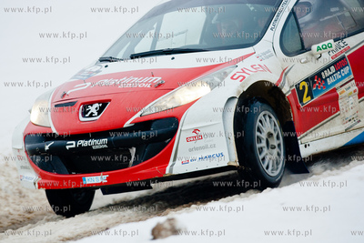 Strzepcz. Odcinek specjalny 8 Rajdu Lotos Baltic Cup....