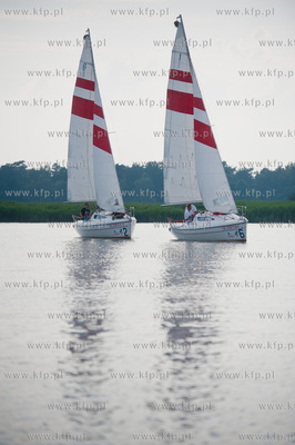 Gdansk. Gorki Zachodnie. Nations Cup - regaty match...