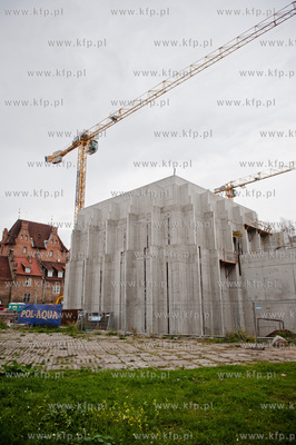 Gdansk. Budowa Teatru Szekspirowskiego.
07.09.2012
fot....