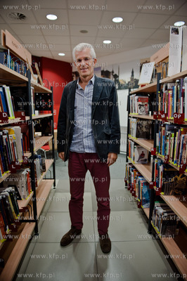 Gdansk. Biblioteka Manhattan w CH Manhattan. Spotkanie...