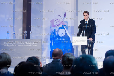 Muzeum Miasta w Gdyni. Uroczystosc wreczenia nagrod...