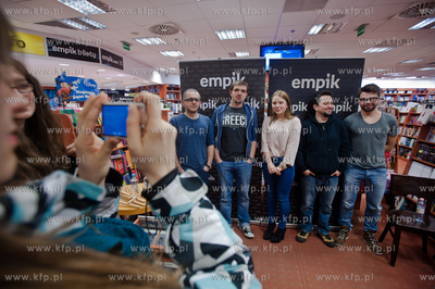 Gdansk. Salon Empik w C.H. Galeria Baltycka. Spotkanie...