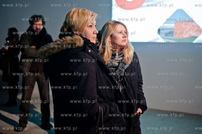 Gdansk. Centrum Sztuki Wspolczesnej Laznia. Wernisaz...